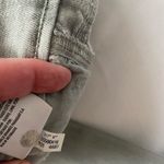 American Eagle AE77 Green Distressed Straight Jeans Photo 7