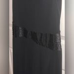 Liz Claiborne  Black Midi Dress.   Size-16 Photo 3
