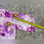 Soma COOL NIGHTS Kimono Short tie up soft Robe Size L/XL floral pink white Purple Photo 8