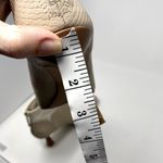 Louise et Cie Lydie Cream Tan Snakeskin Leather Pointed Toe Ankle Booties 8 Photo 10