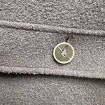 Mercoledi Italian Designer Handmade Soft Wool Black High Collar Button Photo 1