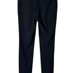 Coach  Pants Women 30 Black Wool Flat Front Unfinished Hem Trousers Corpcore Care Photo 1