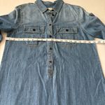 J.Crew  workwear shirt dress denim 100% cotton style 78958 size 4 Photo 10