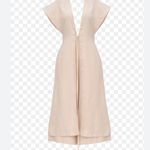 Andrea Iyamah MOS LINEN JACKET- CHALK. MSRP $257 Photo 5