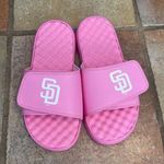 PINK ISLIDES SAN DIEGO PADRES SIZE 8 Photo 0