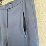 Whistles Brand Women's Eva Navy Blue Ankle Zip Trousers Size 8 Photo 4