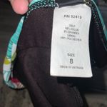 La Blanca Brown & Colorful Tropical Floral Triangle Halter Bikini Swimsuit 6/8 Photo 6