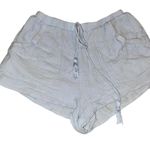 Altar'd State Light blue linen shorts Photo 0