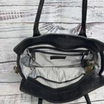 Cole Haan  Black Pebbled Leather Tote Shoulder Bag Satchel Purse Photo 1