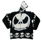 Yachai Small Unisex Skellington Handmade By Kichwa Tribe Wool blend Hooded Photo 1