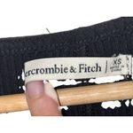 Abercrombie & Fitch NWT  Black Ribbed Knit Scoop Neck Cap Sleeve Mini Dress Sz XS Photo 4