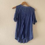 Caslon  Cold Shoulder Boyfriend Tee Photo 3