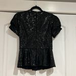 Antonio Melani New Yrs Eve ready! Sequin peplum top!!! Size 4 Photo 3