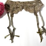 Victoria's Secret Victoria’s Secret Floral Lace Garter Belt. Photo 2