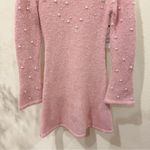 Lost + Wander Margot Fit & Flare Sweater Mini Dress in Dusty Rose One Size NWT Photo 3