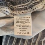 Briggs New York Briggs Blue Striped Linen Blend Pants Sz Large Preppy Blue Stripe Pants Photo 8