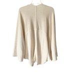 Lululemon Cashlu Knit Textured Wrap Heathered White Opal Cream medium large Photo 4