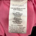 NWT Outcast Corset Lace Up‎ Mini Dress in Pink Size Extra Small Photo 3