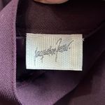 Jacqueline Ferrar  Vintage Dark Purple Midi Skirt Size 4 Photo 5