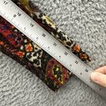 Ali Miles Tunic Top Patchwork Mixed Media Boho Artsy Paisley Floral Women Medium Purple Photo 7