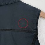 Harley Davidson Women's Sleeveless Snap Button Vest Top Rose Embroidered Sz 1W Black Photo 3