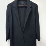 J.Crew Sophie Open Front Sweater Blazer Black Size M Photo 0