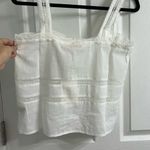Arnhem Brontë tie front white cami tank top Size XS Photo 5