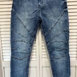 Arizona Jeans Arizona Jean Co Ultra Flex Denim Skinny Jeans Med Wash Size 32x32 Mid Rise Zip Photo 0
