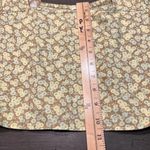 BP Floral Print Top Square Neck Puff Sleeve Crop Top Yellow XS Photo 7