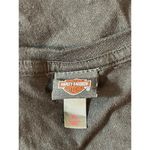 Harley Davidson Black V-neck Myrtle Beach Red White Blue Patriotic T-shirt XL Photo 5