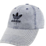 Adidas  Denim Trefoil Dad Hat- One Size Photo 0