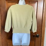 Lululemon Textured Crewneck Pullover Color is a Dew Green Size 4 Photo 4