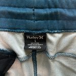 Hurley  Men's L Pull On Dri Fit Athletic Shorts Slate Blue Casual Sporty Pockets Photo 2