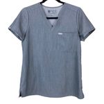 FIGS  Catarina One-Pocket Scrub Top XS Graphite Photo 3