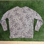 Athleta Studio to Street Print Sweatshirt in Heather Grey Libra, Size M Photo 2