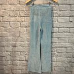 Hello Kitty NWT  Rhinestone Women’s UK 6 US 2 Baby Blue Velour Wide Leg Joggers Photo 13