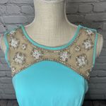 City studio teal party dress size 5 Blue Photo 2