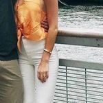 Free People Orange Tank Photo 0