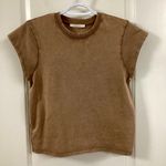 ZARA  Brown Short Sleeve Tee Photo 0