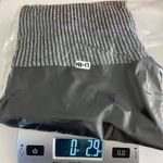 EUC B’Leev women’s‎ gray black stripe sheer sleeve loose fit blouse shirt medium Photo 6