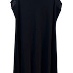 Ralph Lauren Polo Lauren  Black Knit Dress Size‎ Large Mesh Accent Photo 0