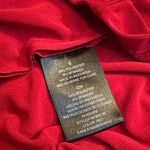 Norma Kamali  Sleeveless Boat Neck Deep Berry Red Midi Bodycon Dress Photo 5