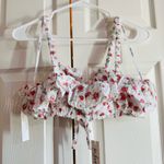 For Love & Lemons  Gidget Top in Red - XS - NWT Photo 1