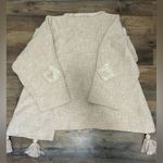 World Market Cream Teddy Jacket 100%Cotton made in India OS Size undefined Photo 7