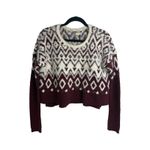 Abercrombie & Fitch VTG RARE 90s Y2K  Boxy Nordic Fair Isle‎ Ski Lodge Sweater SM Photo 1