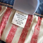 Old Navy NWT  Americana Distressed Dark Wash Denim Blue Jean Shorts Size 12 Photo 3