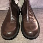 ZARA  Over The Knee Brown Flat Boots Size 7.5 Photo 6