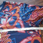 Farm Rio NWT  X Adidas Navy Blue Tropical Edgy Oversized Short Sleeve Top Size 4X Photo 1