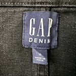 Gap Button Front Denim Dress 16 Women’s Black Photo 3