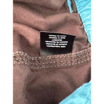 Nike SB Active Women’s XL Brown Cargo Capri Pants with‎ Teal Contrast Stitching Y2K Photo 3